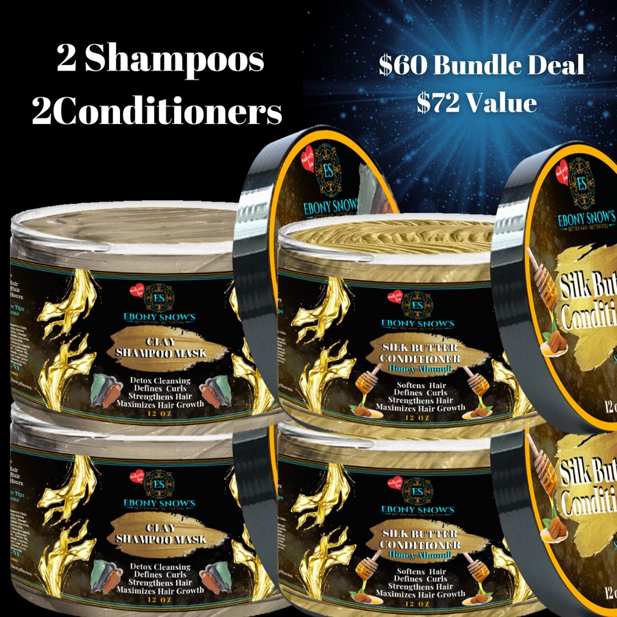2 Shampoos 2 Conditioners Bundle