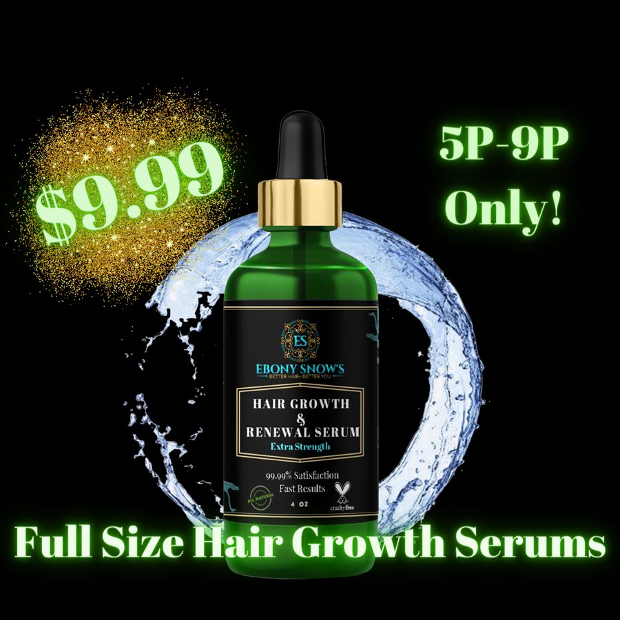 LIMIT 1 Per Order -- $9.99 Hair Growth & Renewal Serum