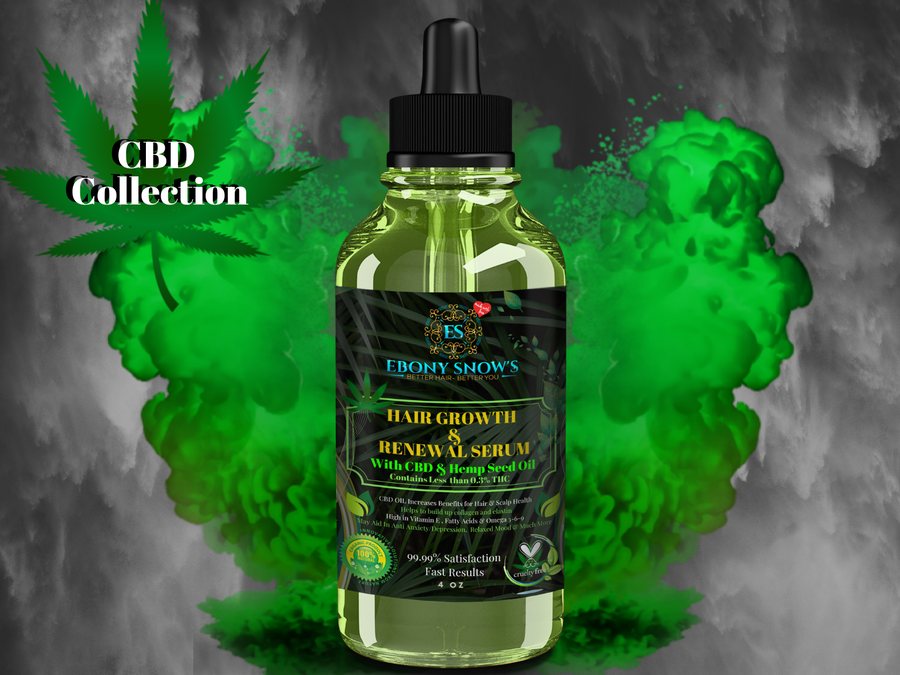 CBD & Hemp Hair Growth Serum