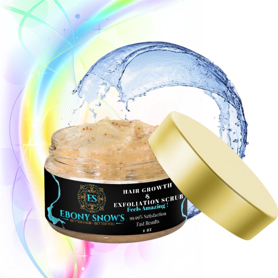 Ebony Snow's Exfoliating Hair Scrub