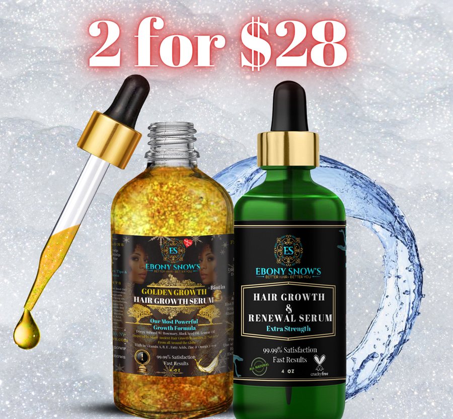 Hair Growth Serum - 2 for $28 - Both Original & Golden Goddess