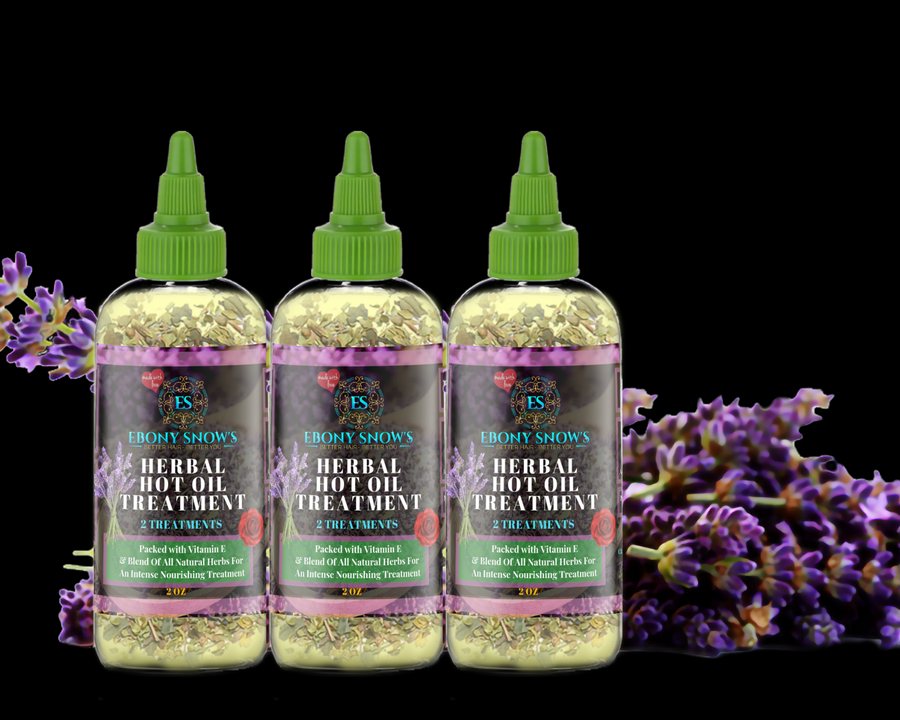 Herbal Hot Oil Treatment- 3 Bottle Bundle