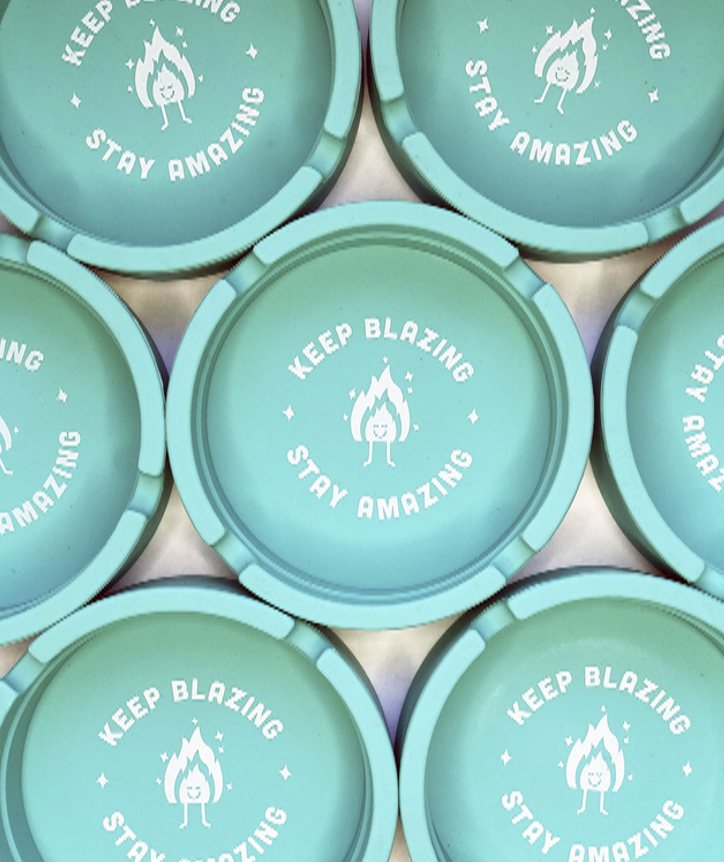 Keep Blazing - Silicone Ashtray