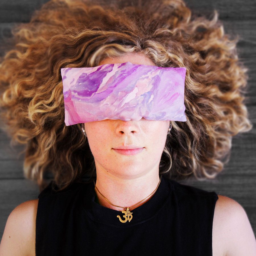 Lavender Eye Pillow - Hand Dyed