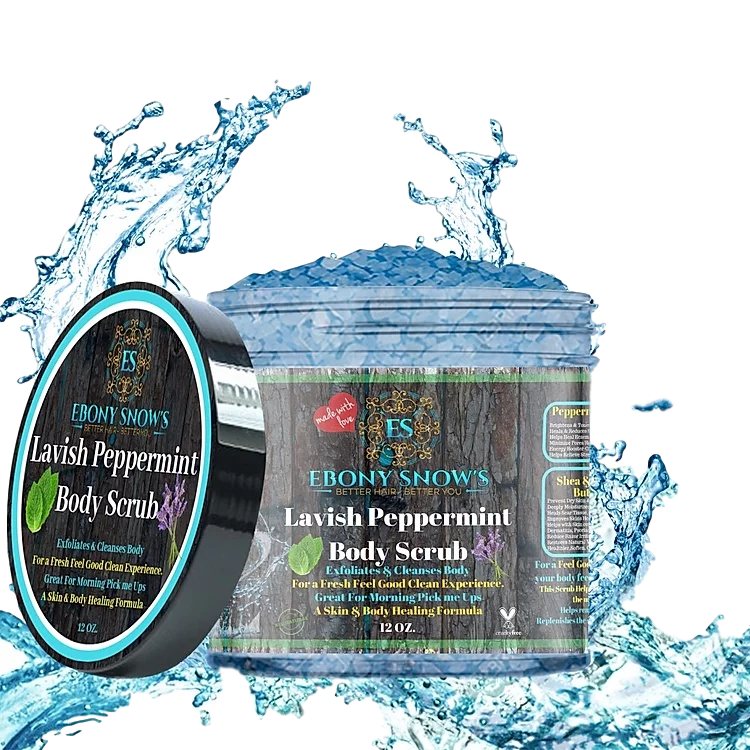 Lavish Peppermint Body Scrub