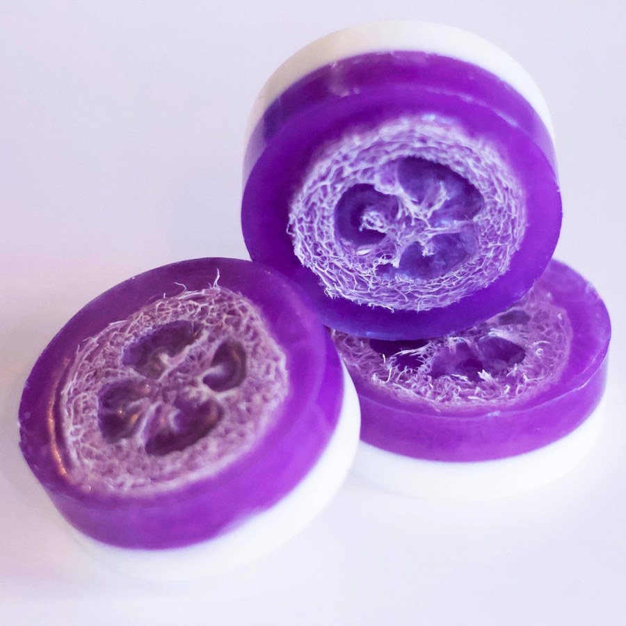 Loofash Soap- Sweet Berries
