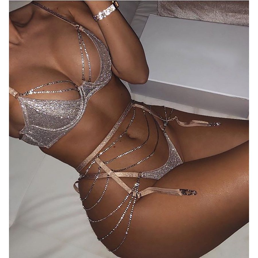 Luxury Extra Bling Glam Set- Cream