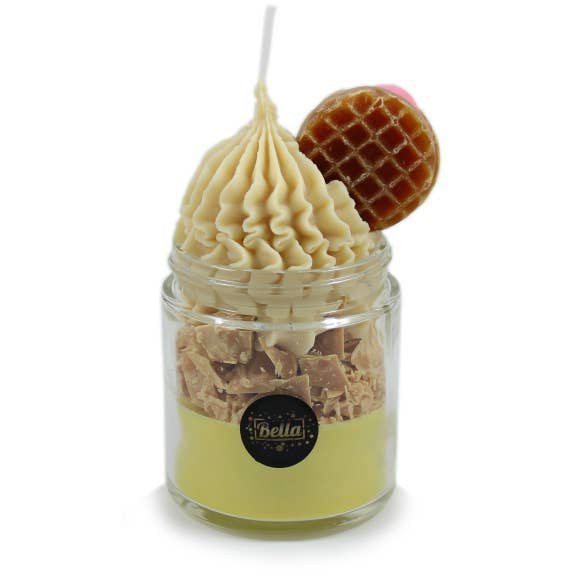 Pumpkin Pecan Waffles-Candle