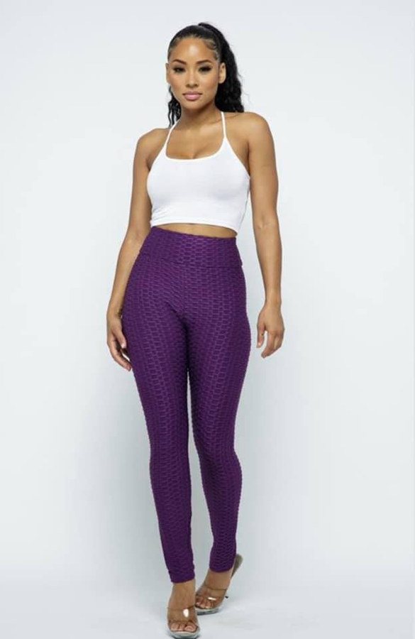 Purple Yoga Pants