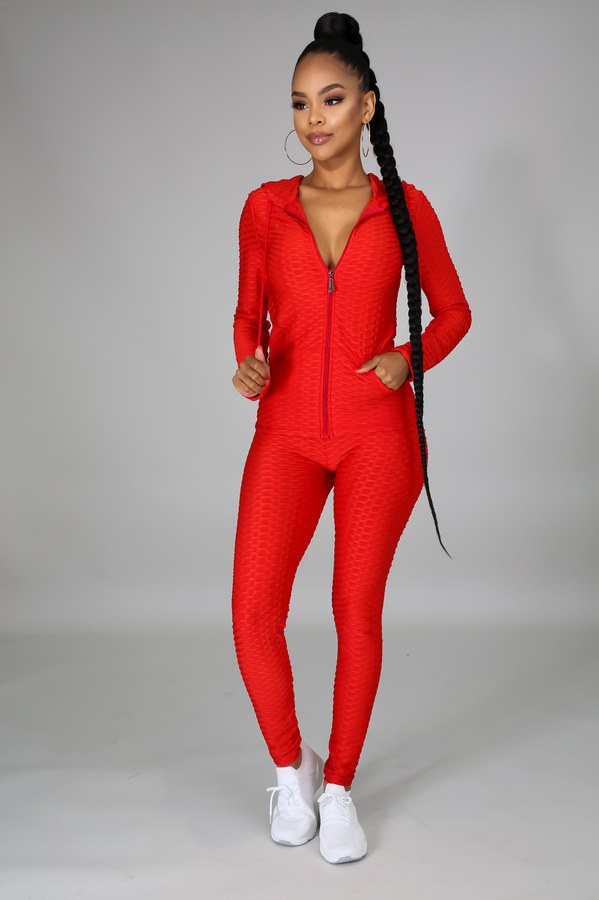 Red - Comfy Stretch All Purpose 2 Pc