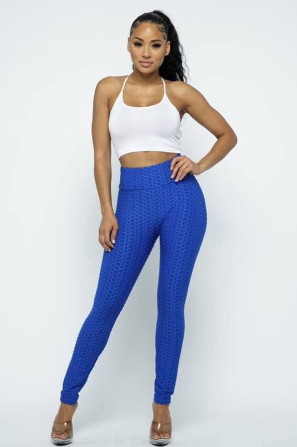 Royal Blue Yoga Pants