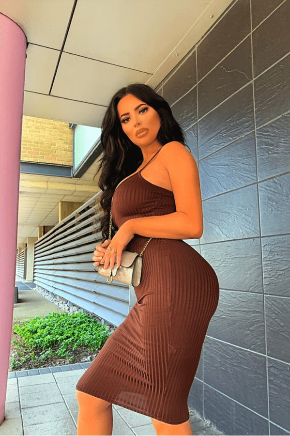 Simple Brown Dress