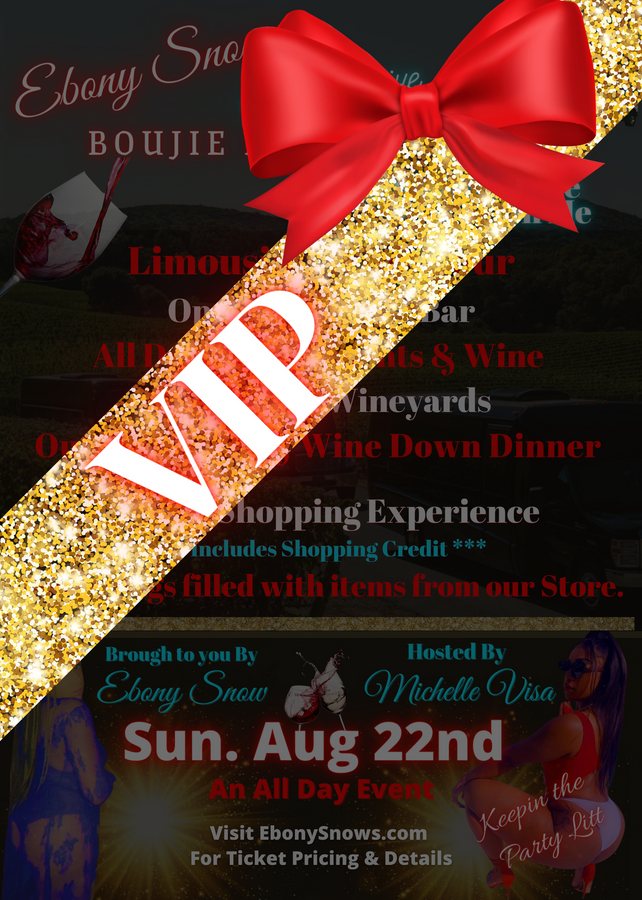 Boujie Bish Wine Tour - VIP